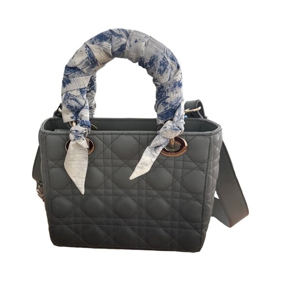 Christian Dior Cannage gradient My ABCDior Lady Dior Grey - Picture 3 of 14